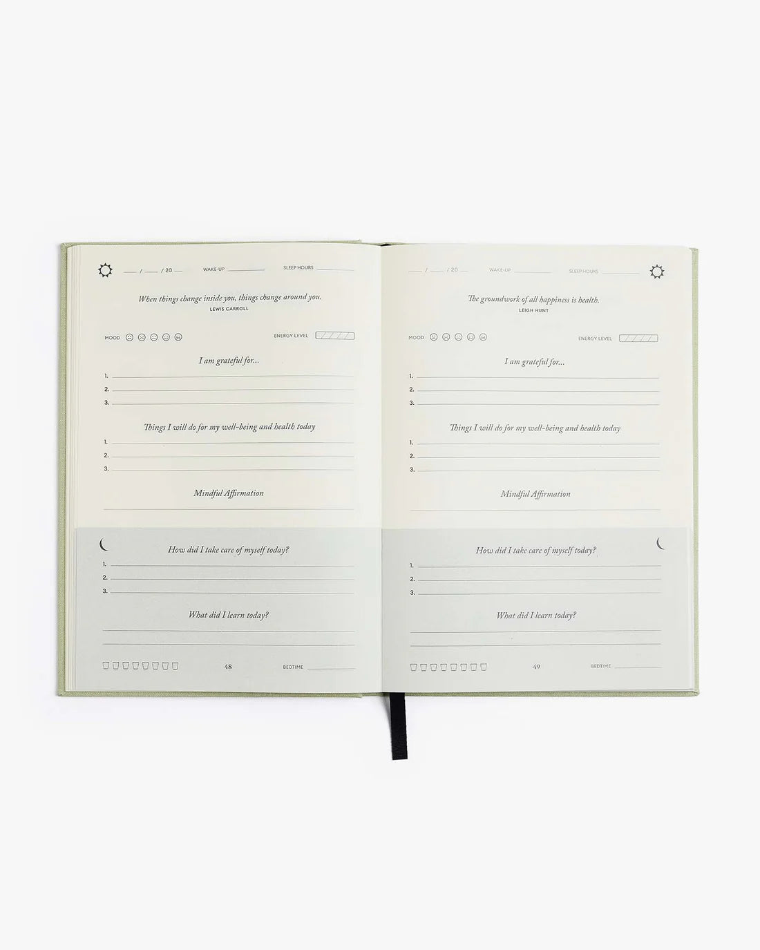 The Five Minute Journal - Health & Fitness Edition