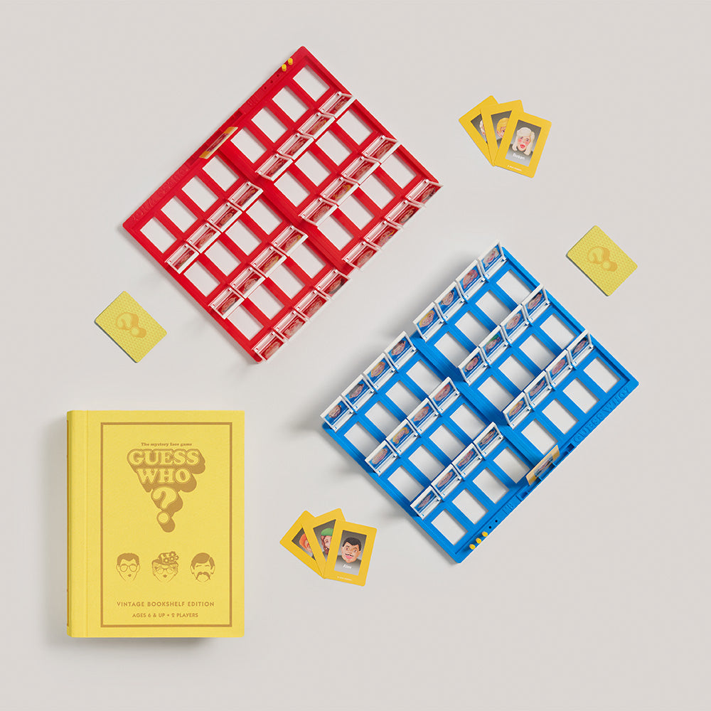 Vintage Bookshelf Games – 3 pack: Jenga, Connect Four, Guess Who