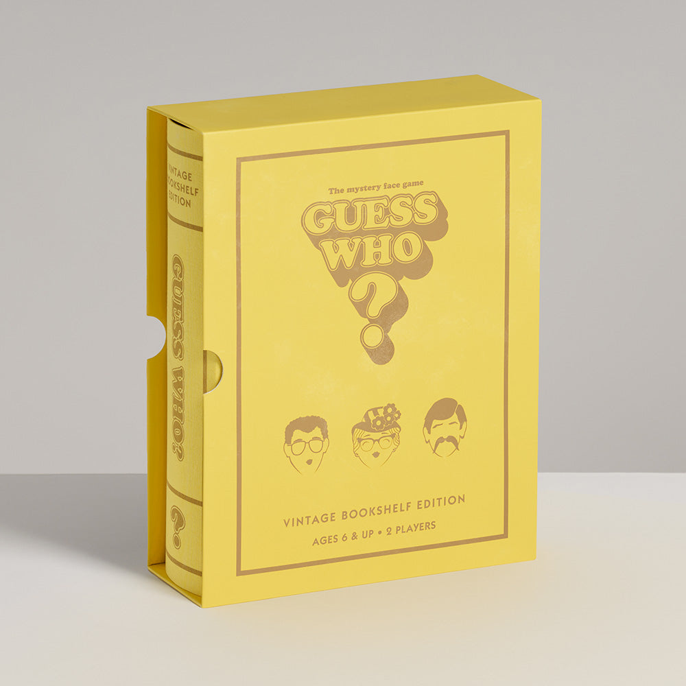 Guess Who - Vintage Bookshelf Edition