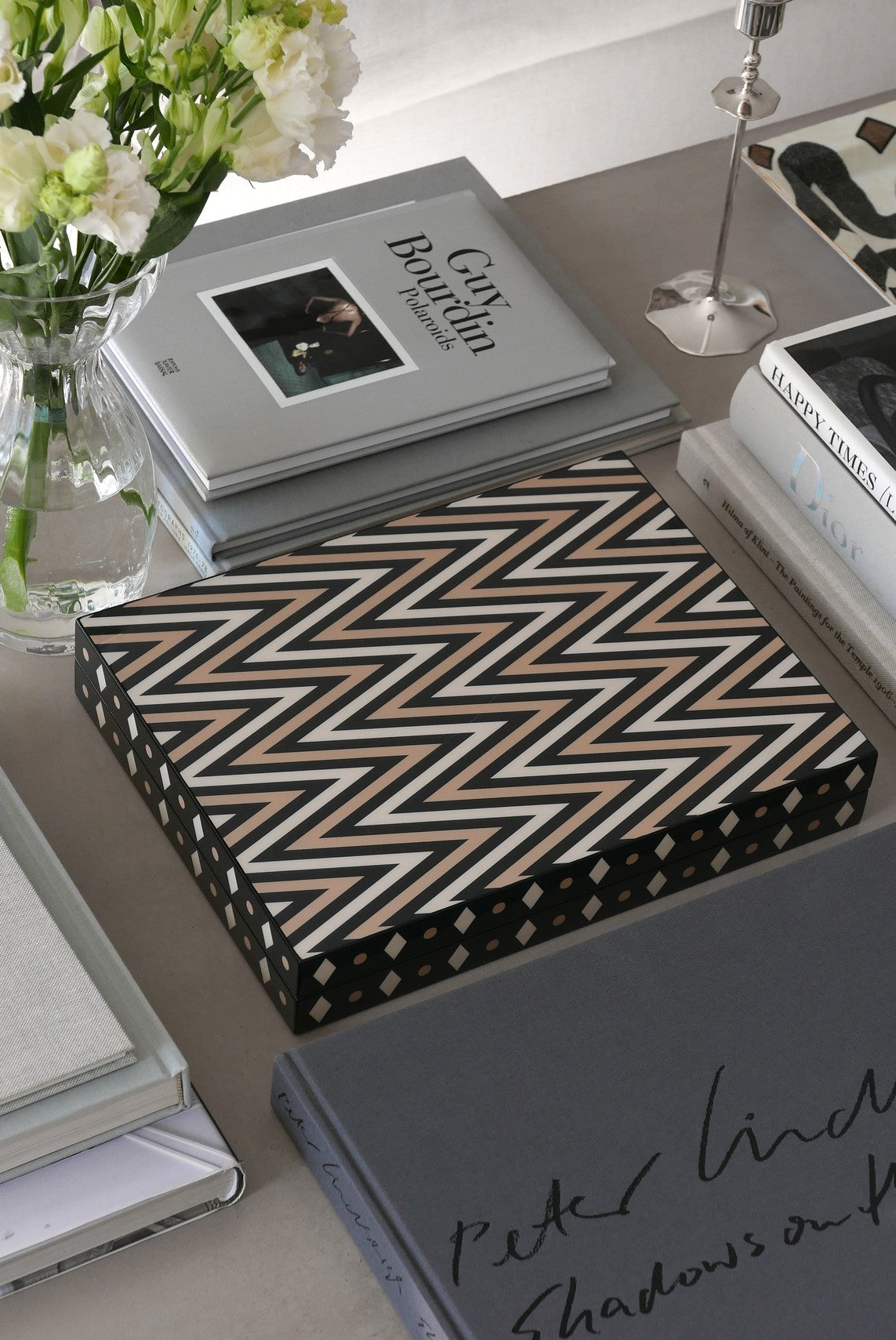 Lacquered Backgammon