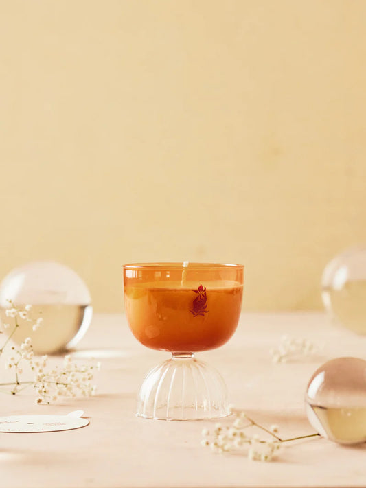 Sparkling Coupe Candle - Mimosa