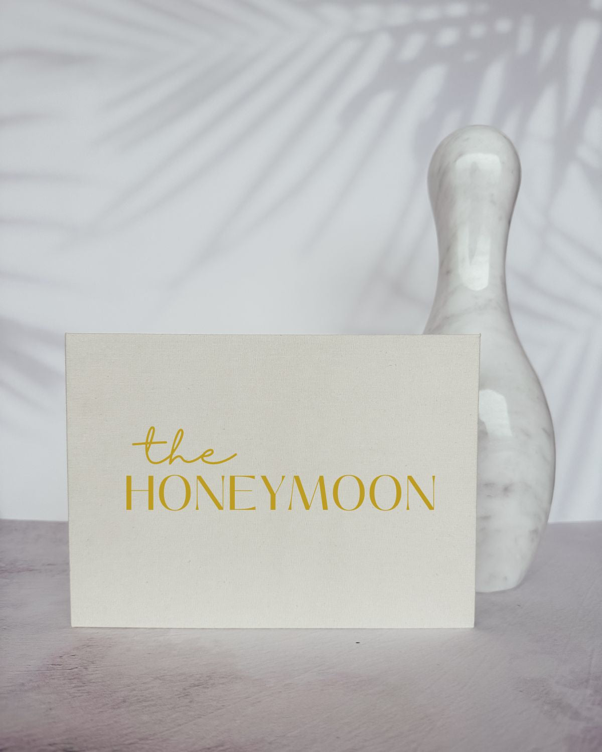 Album de Video The Honeymoon Videobook Beige