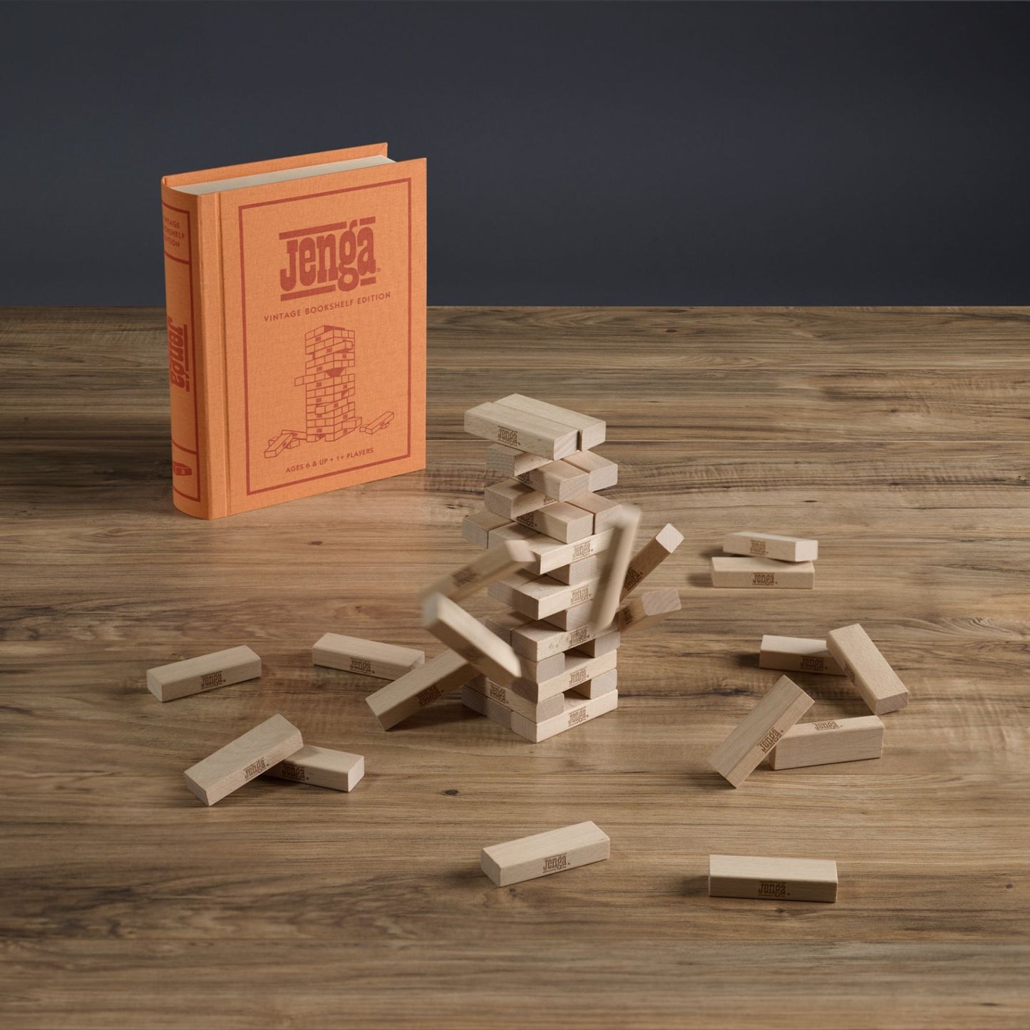 Jenga - Vintage Bookshelf Edition