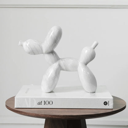 Marble Balloon Dog