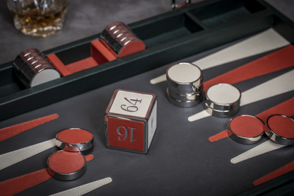 Backgammon de piel premium