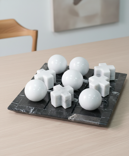Tic Tac Toe de mármol