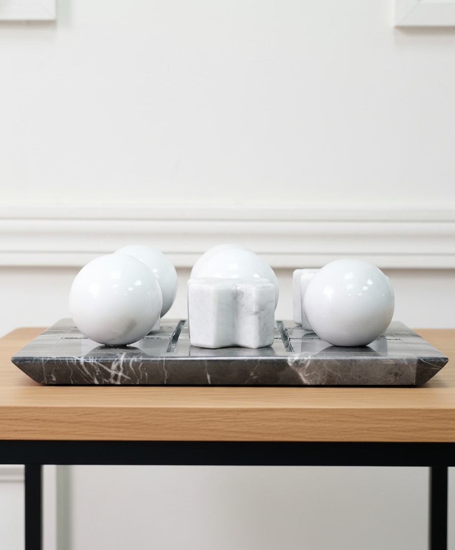 Tic Tac Toe de mármol