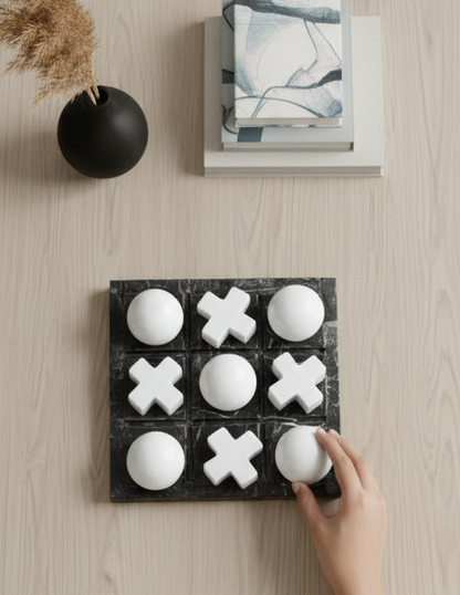 Tic Tac Toe de mármol