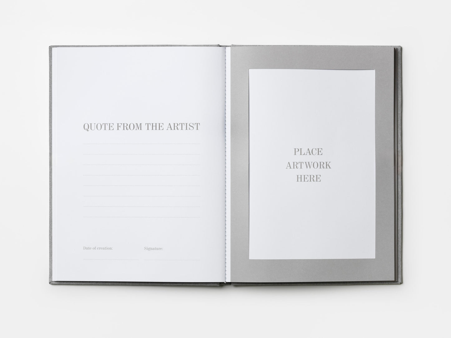 Frame book - Great Art