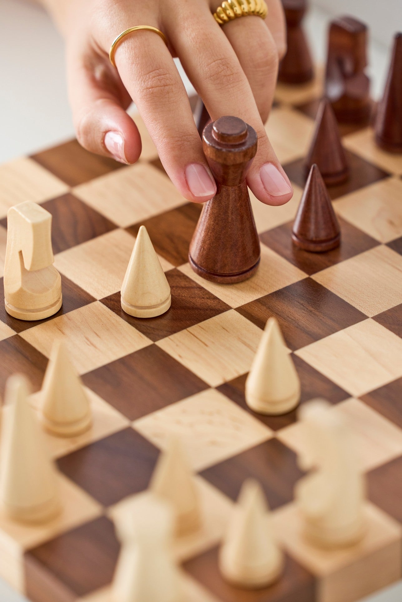 Wood Chess - The Minimalist