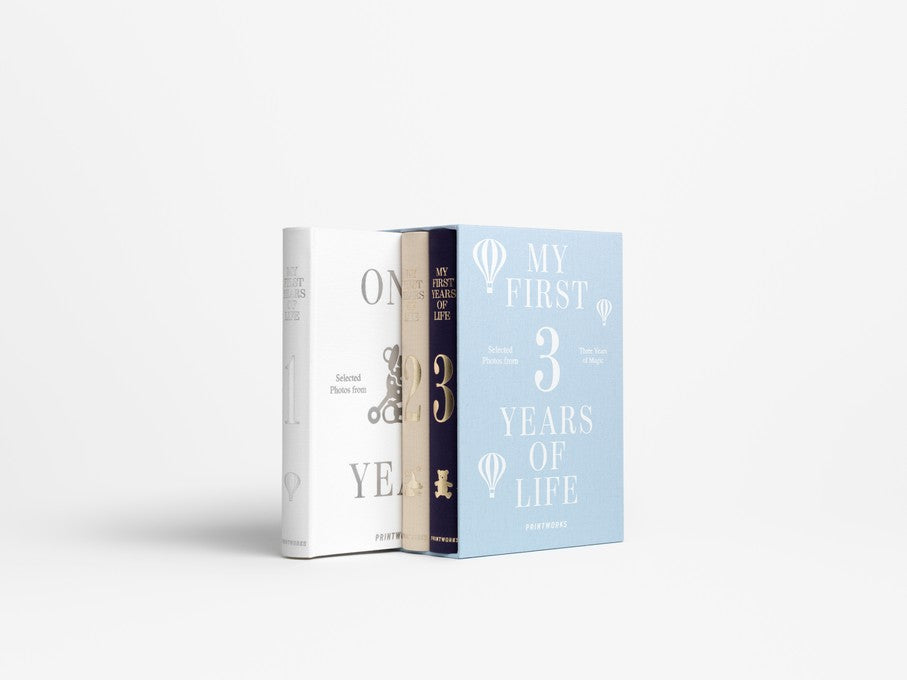 Baby Photo Book 3-pack: My First 3 Years