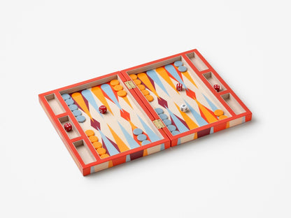 Lacquered Backgammon