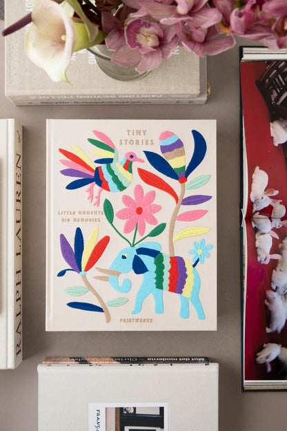 Embroidered Photo Album - Tiny Stories