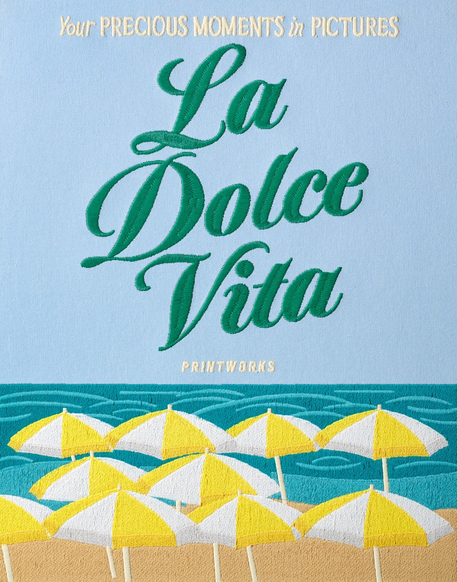 Embroidered Photo Album - Dolce Vita