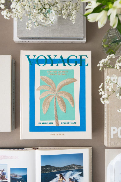 Embroidered Photo Album - Voyage