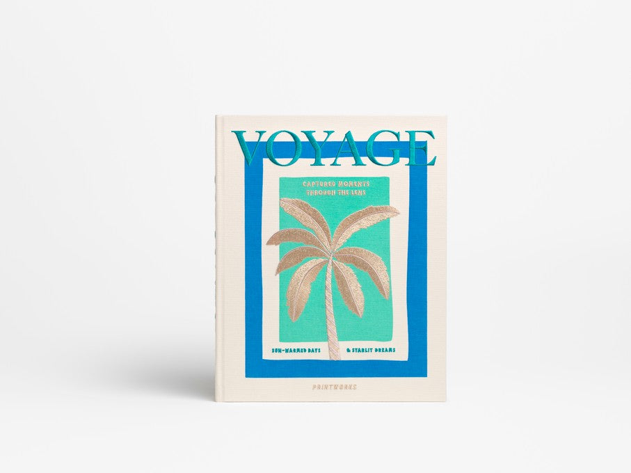 Embroidered Photo Album - Voyage