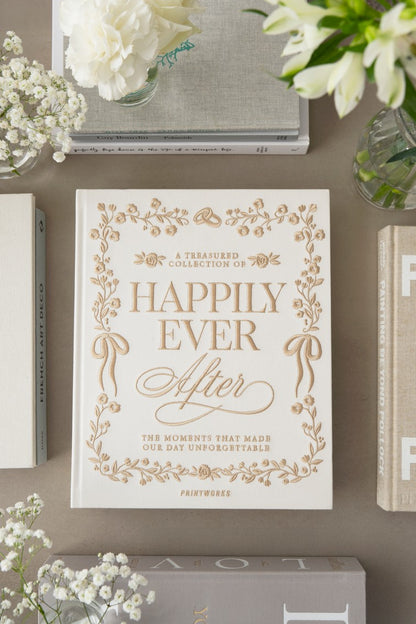 Embroidered Photo Album - Happily Ever After