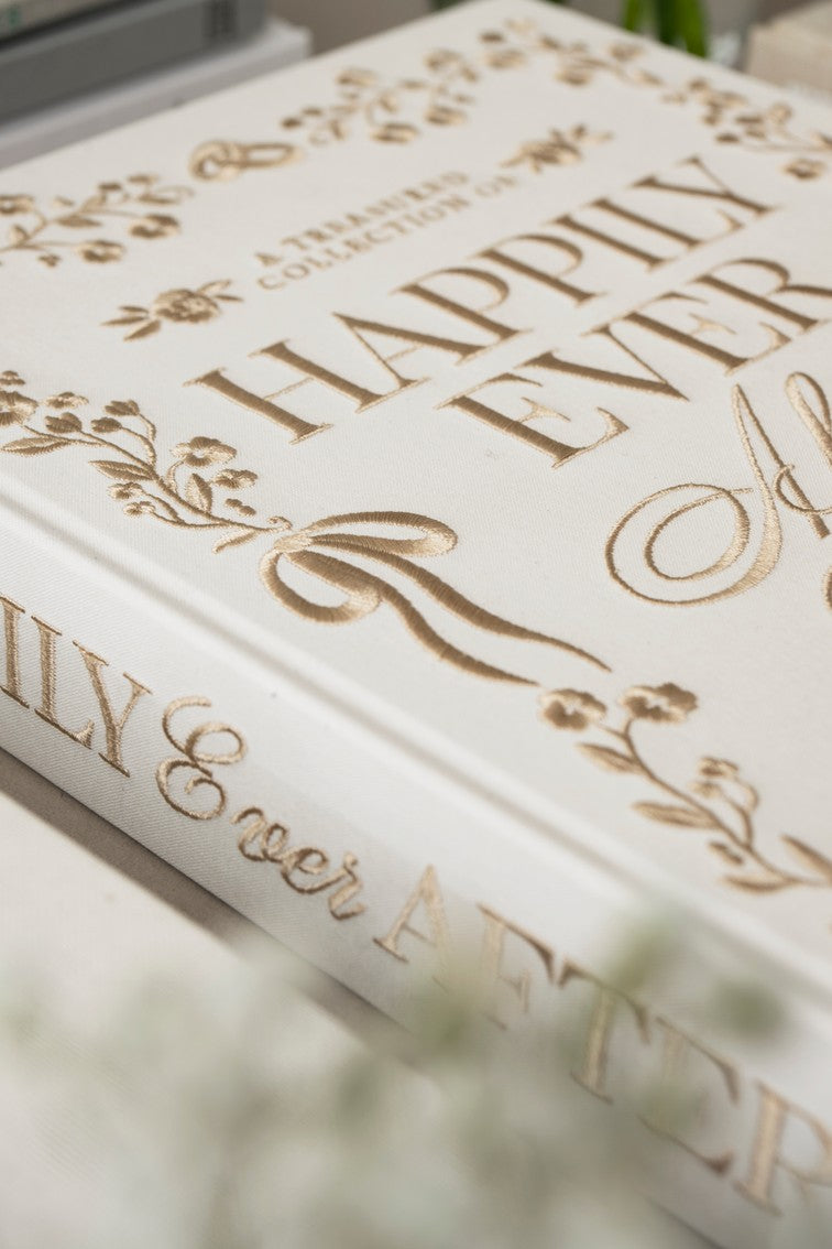Embroidered Photo Album - Happily Ever After