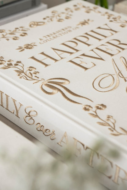 Embroidered Photo Album - Happily Ever After