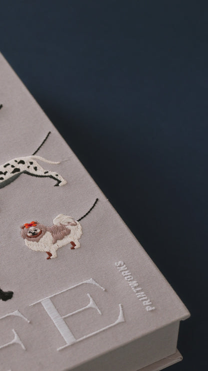 Embroidered Photo Album - Dogs