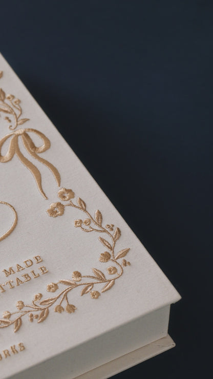 Embroidered Photo Album - Happily Ever After